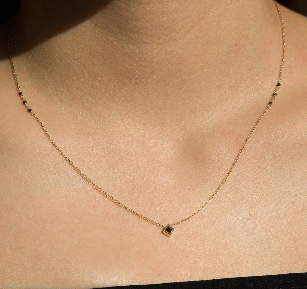 Jennie Kwon :: Black Diamond PC Necklace