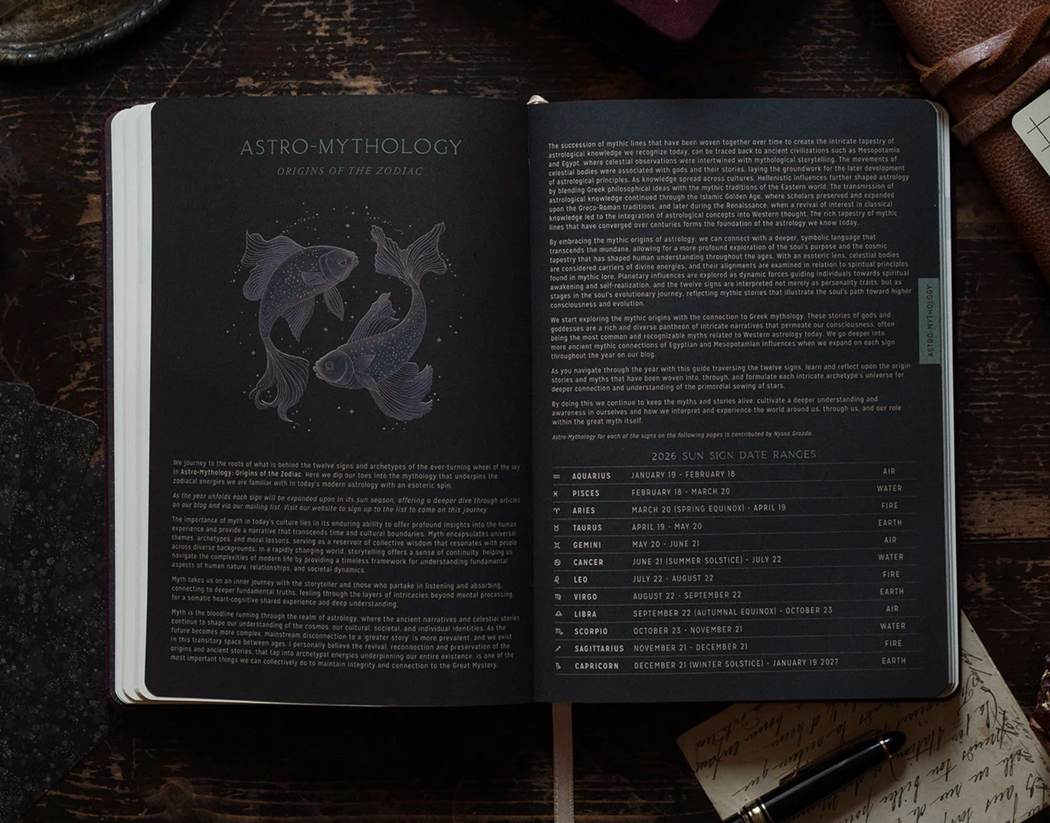 Magic Of I :: 2026 Astrological Planner, Blue Velvet