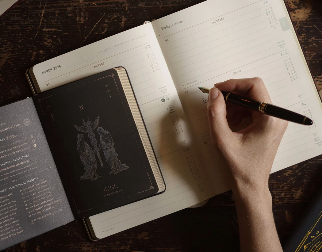 Magic Of I :: 2026 Astrological Planner, MINI, Black