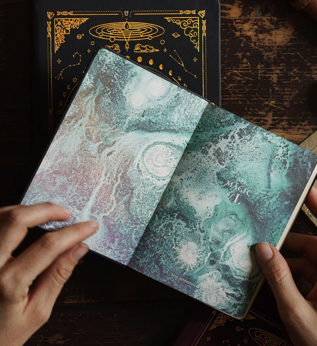 Magic Of I :: 2026 Astrological Planner, MINI, Black