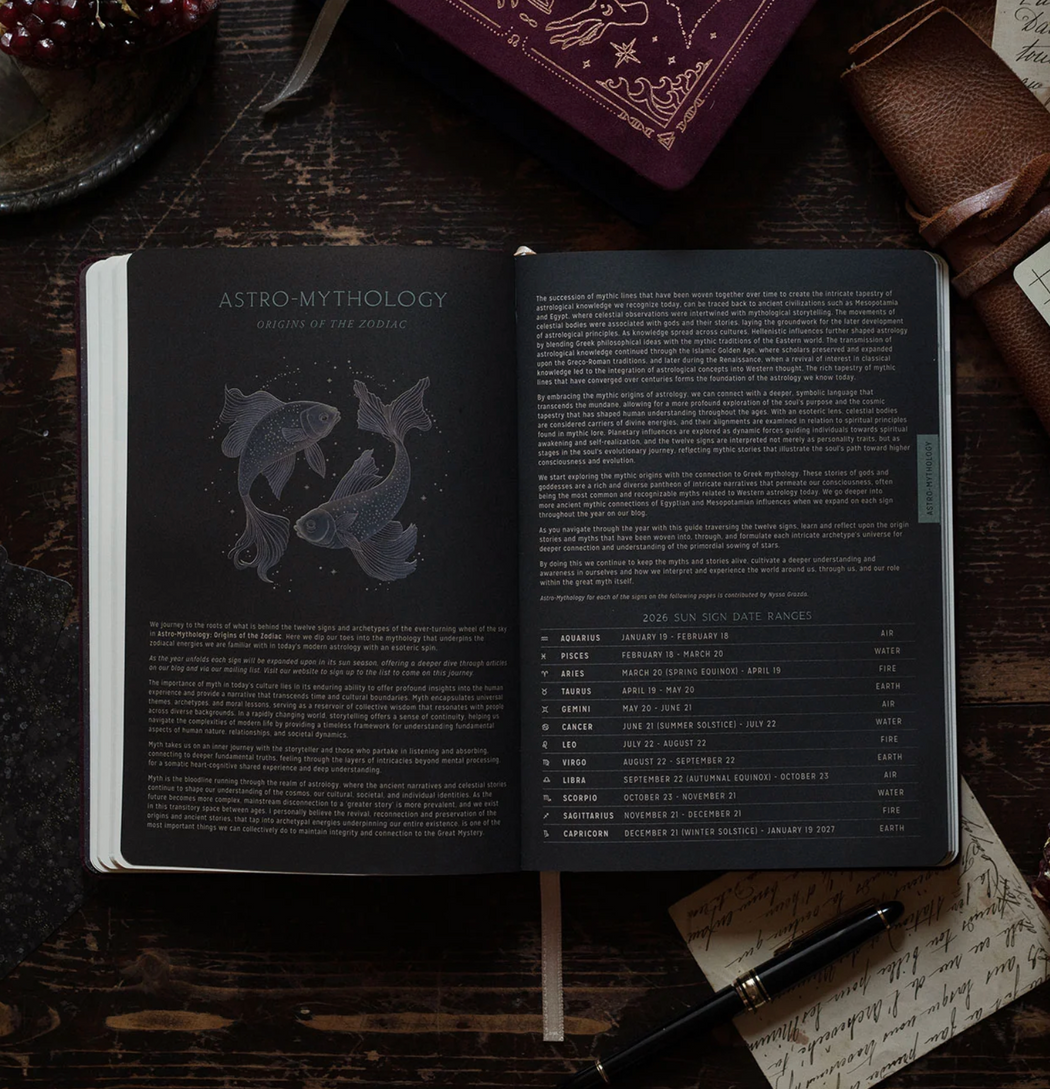 Magic Of I :: 2026 Astrological Planner, MINI, Black