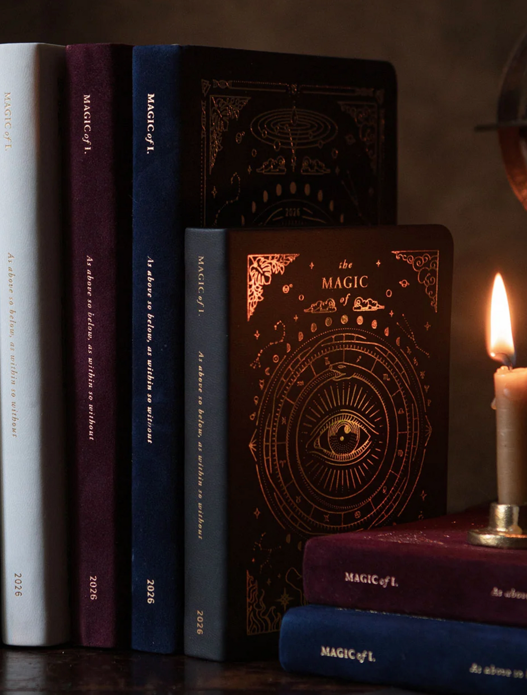 Magic Of I :: 2026 Astrological Planner, MINI, Black