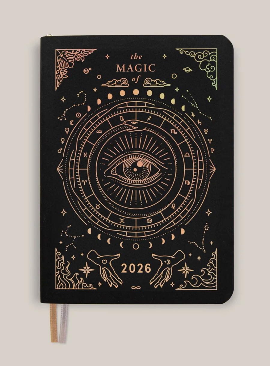 Magic Of I :: 2026 Astrological Planner, MINI, Black
