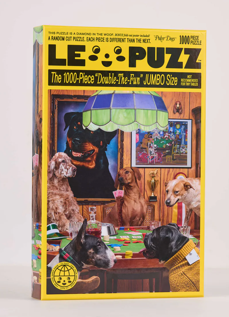 Le Puzz :: Poker Dogs Puzzle 1000pc