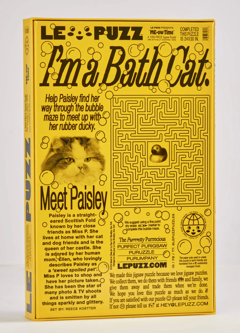 Le Puzz :: ME-ow Time Puzzle 1000pc