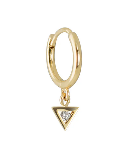 Metier Jewelry :: Astra AZ Diamond Clicker Hoop 14kt
