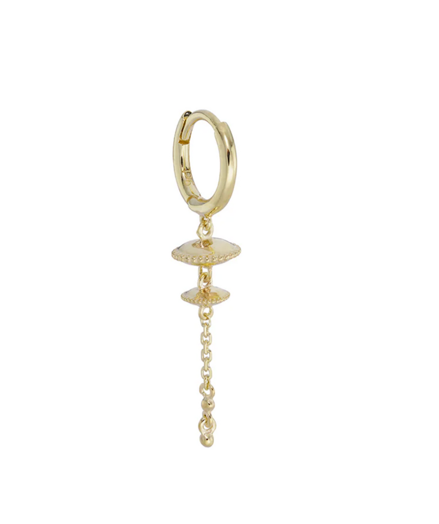 Metier Jewelry :: Dala Lucky Lumen Clicker Hoop