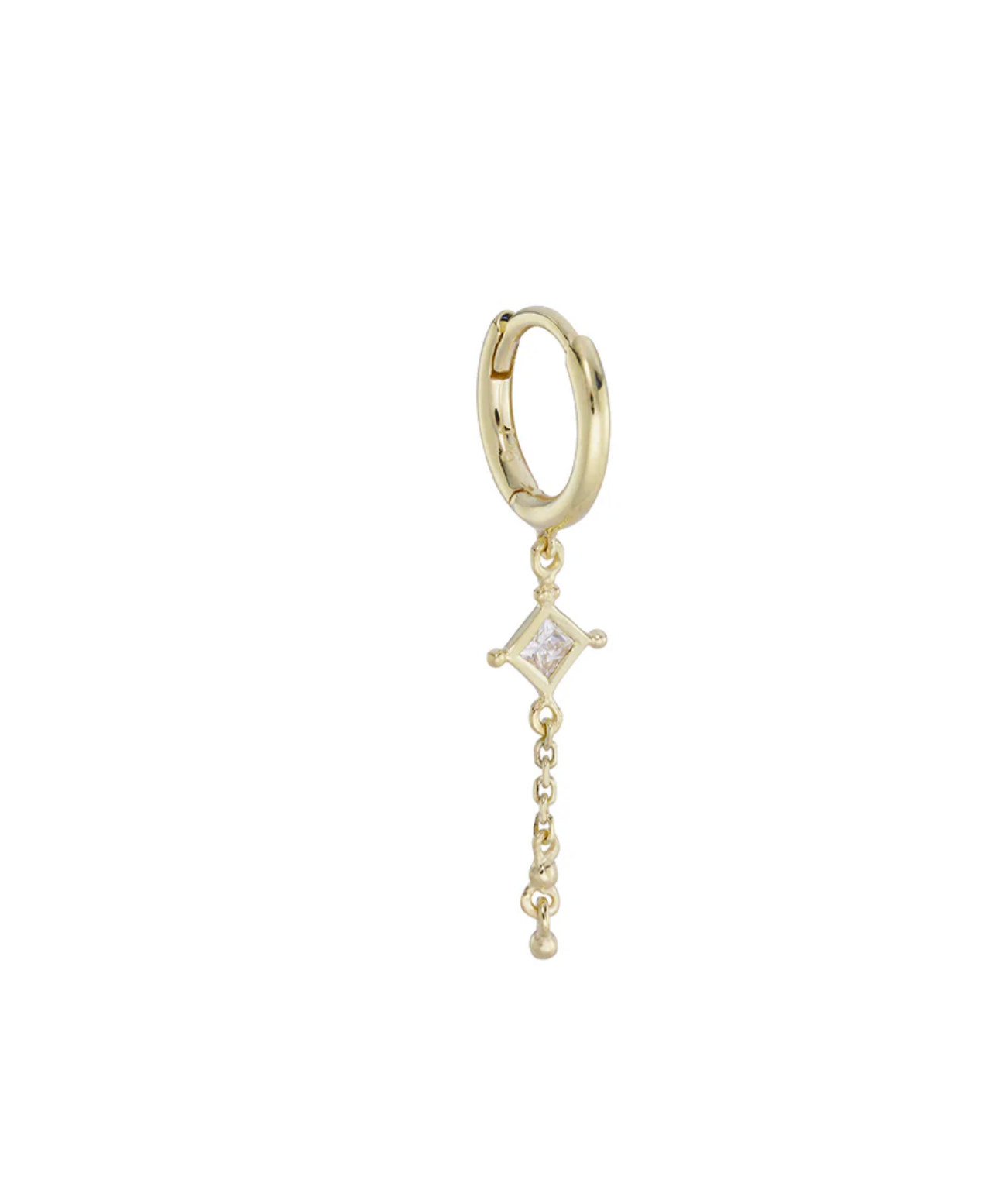 Metier Jewelry :: Lumen I Diamond Clicker Hoop