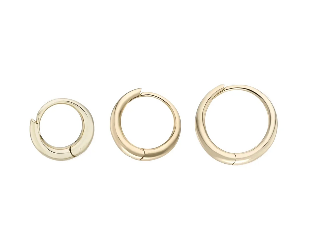 Metier Jewelry :: Dodu Round Chunky Hoop, Single