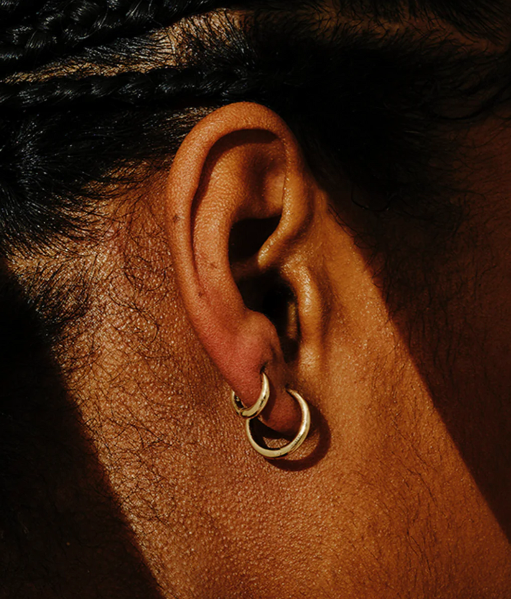 Metier Jewelry :: Dodu Round Chunky Hoop, Single