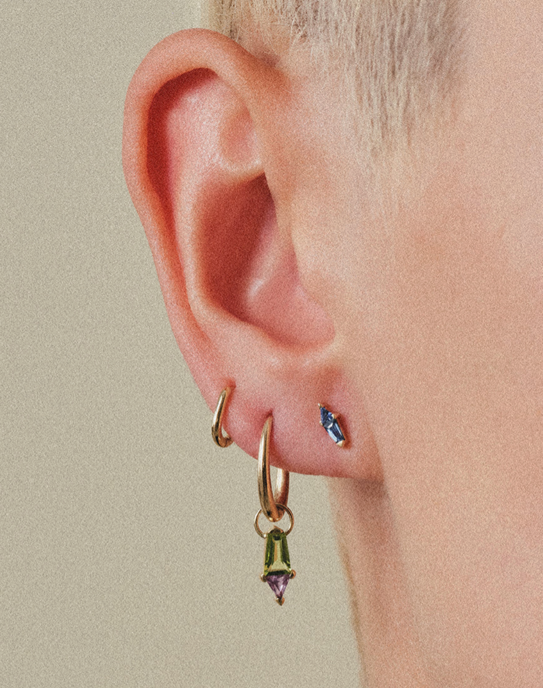 Metier Jewelry :: Tanzanite + Blue Sapphire Pendant