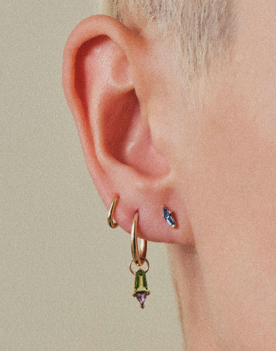 Metier Jewelry :: Tanzanite + Blue Sapphire Pendant