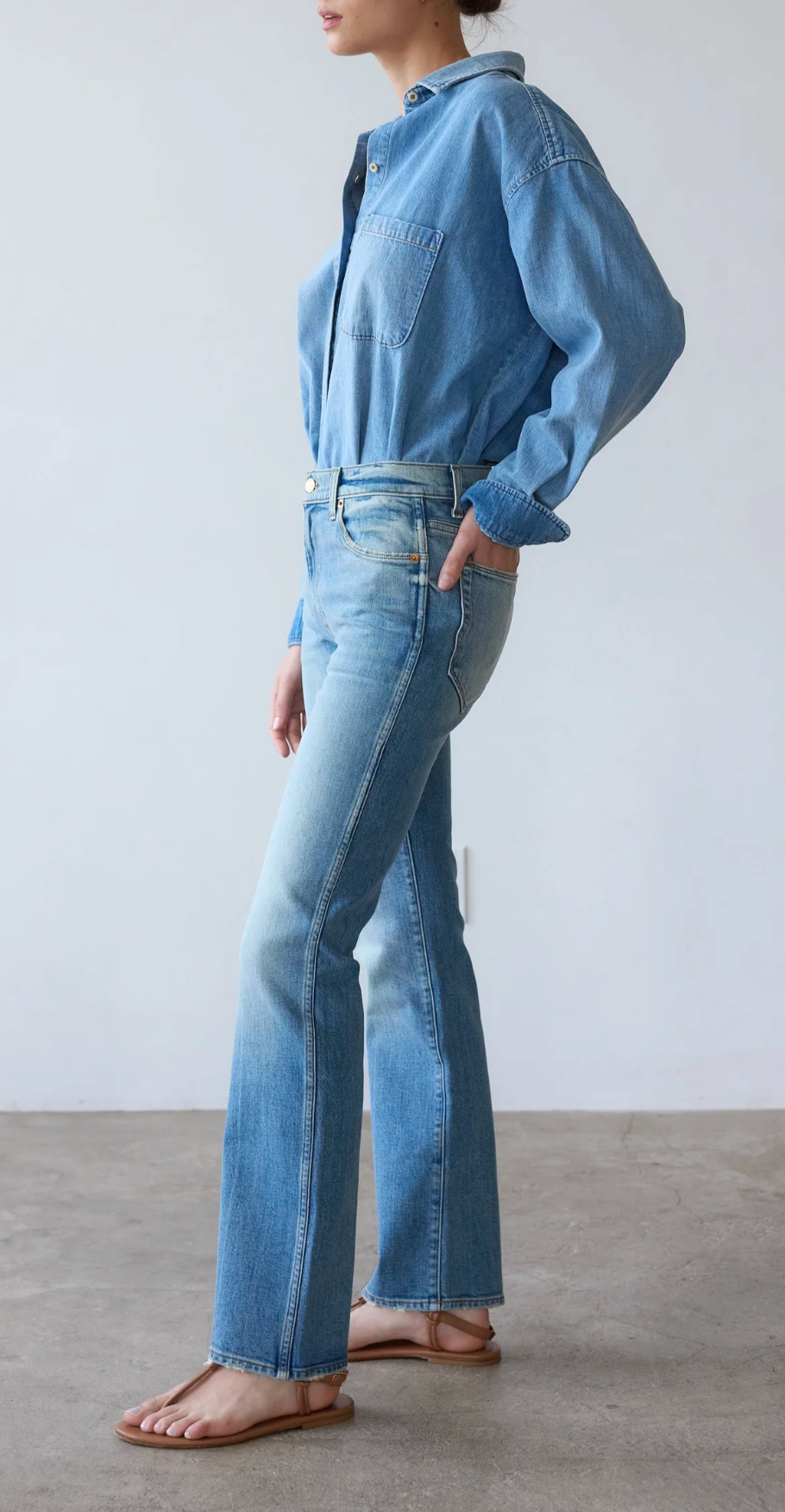 Jamie Haller :: The Freddie Jean, Worn Indigo