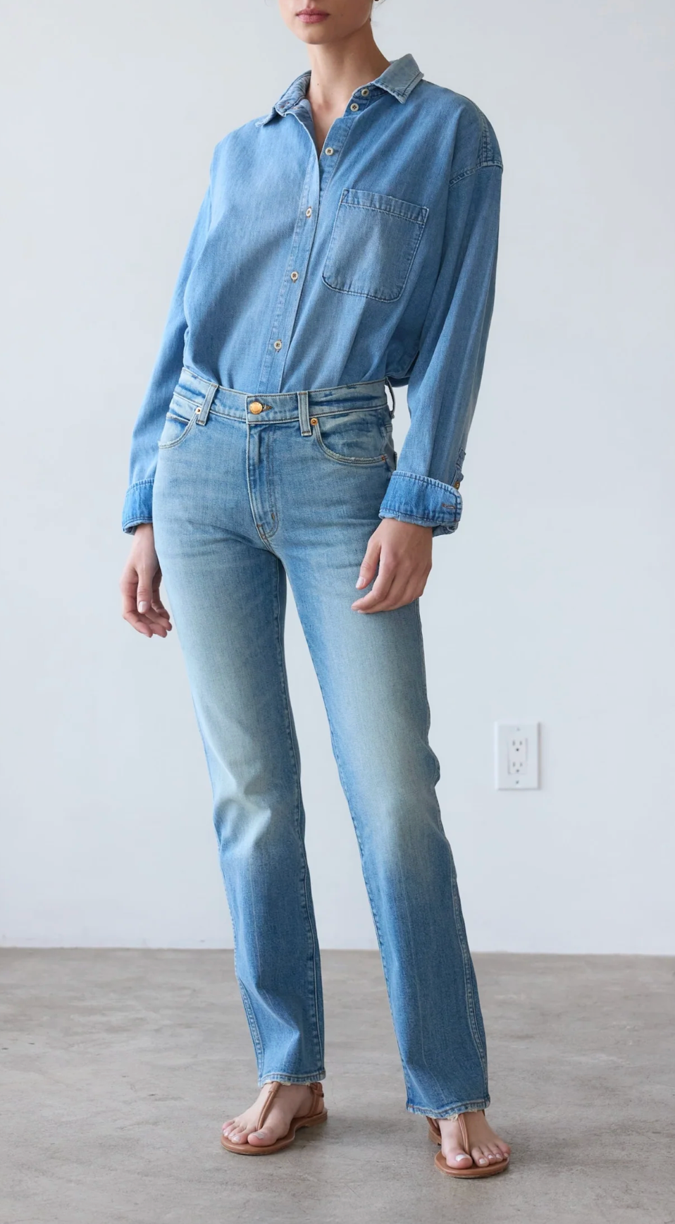 Jamie Haller :: The Freddie Jean, Worn Indigo