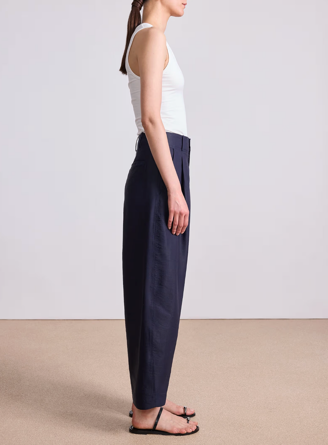 Apiece Apart :: Basket Weave Bari Crop Trouser
