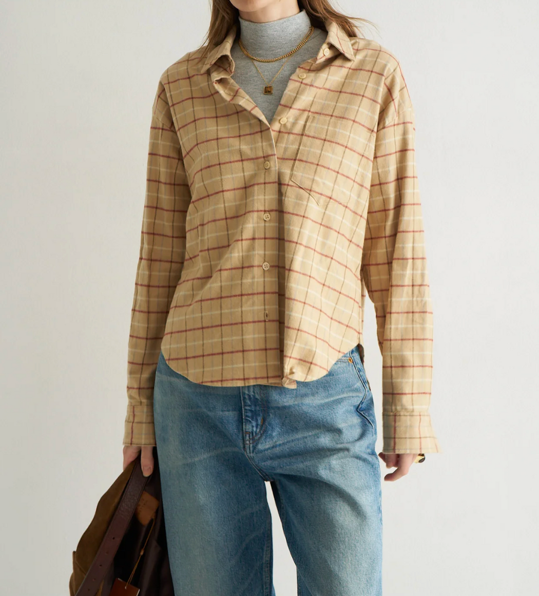 Jamie Haller :: The Weekend Shirt, Honey Plaid