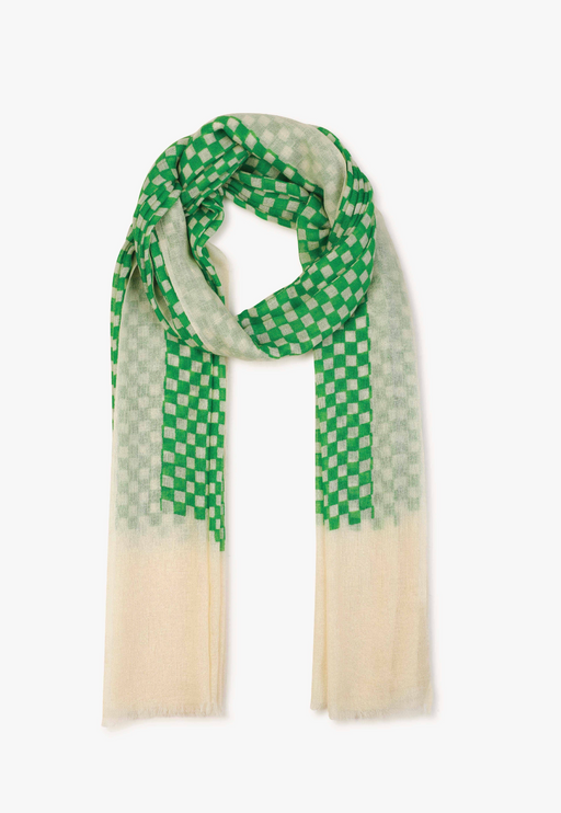 Me & K :: Check Cashmere Shawl 100x200