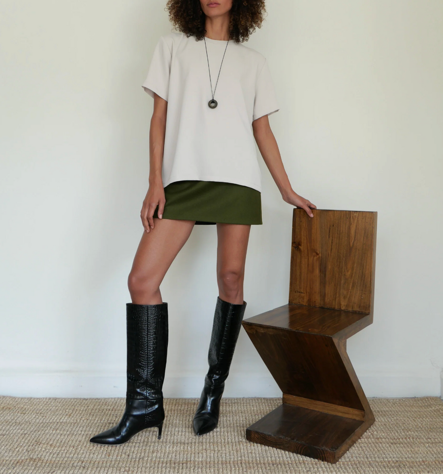 Sloan :: Crepe T Shirt