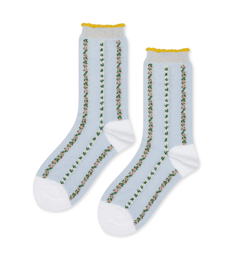 Hansel from Basel :: Louelle Crew, periwinkle