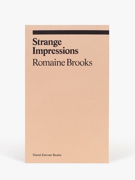 Strange Impressions :: David Zwirner Books