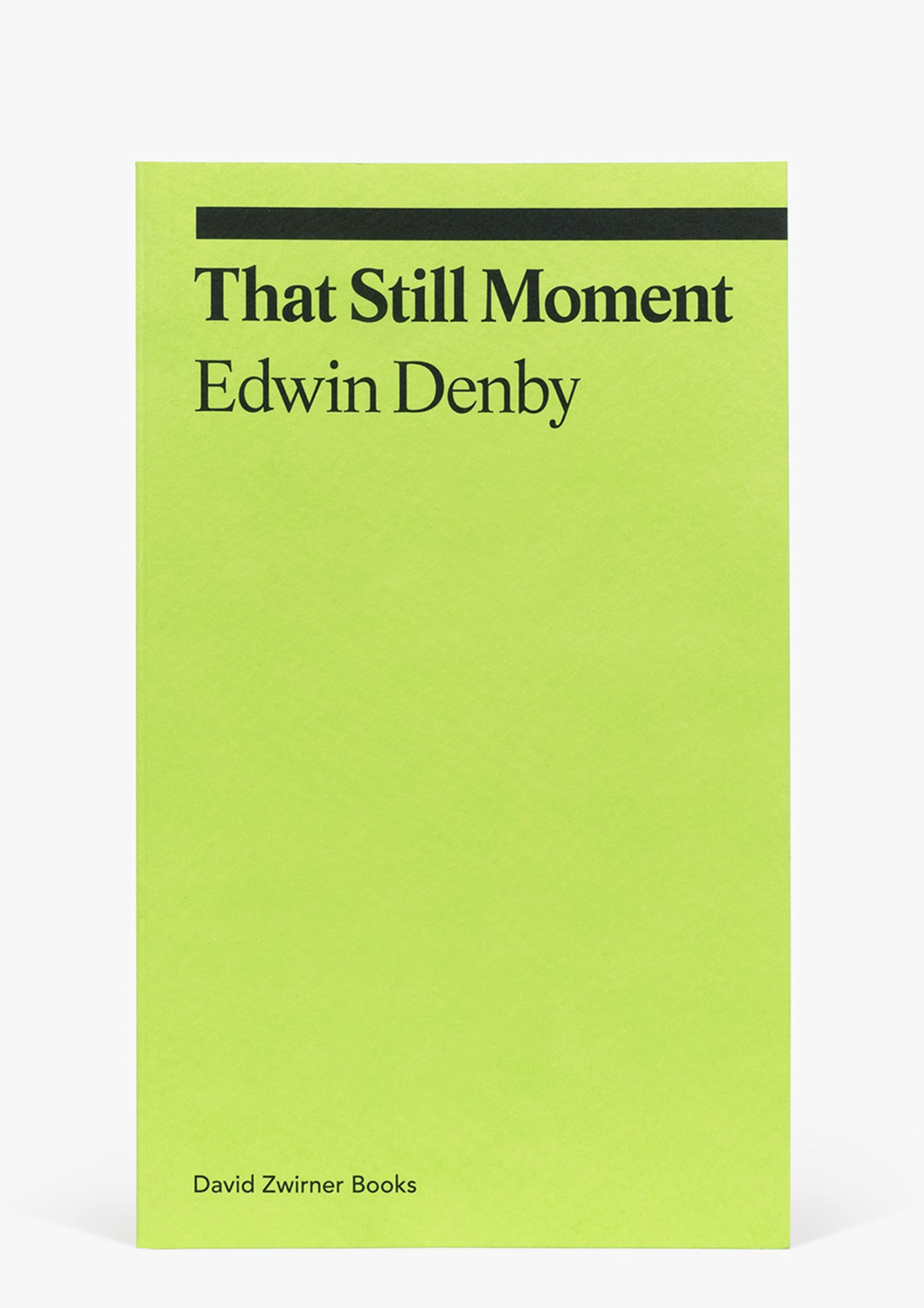 That Still Moment :: David Zwirner Books
