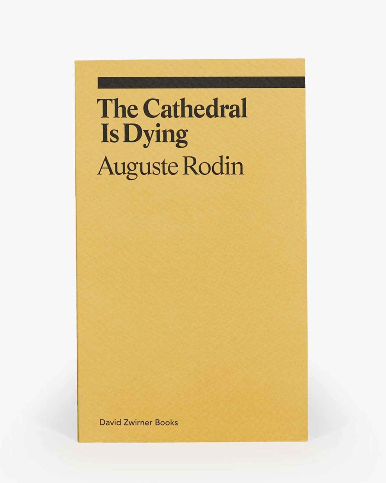 The Cathedral Is Dying :: David Zwirner Books