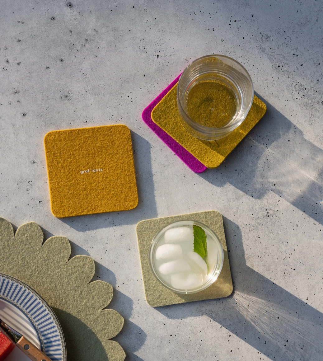 Graf Lantz :: Coasters Square 4 pack (Mix)