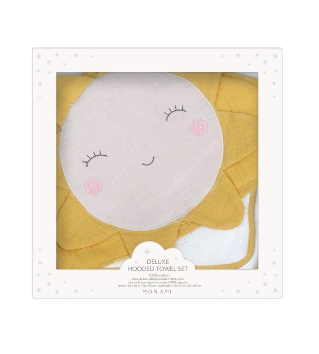 Mon Ami :: Petit Sun Towel and Washcloth Set