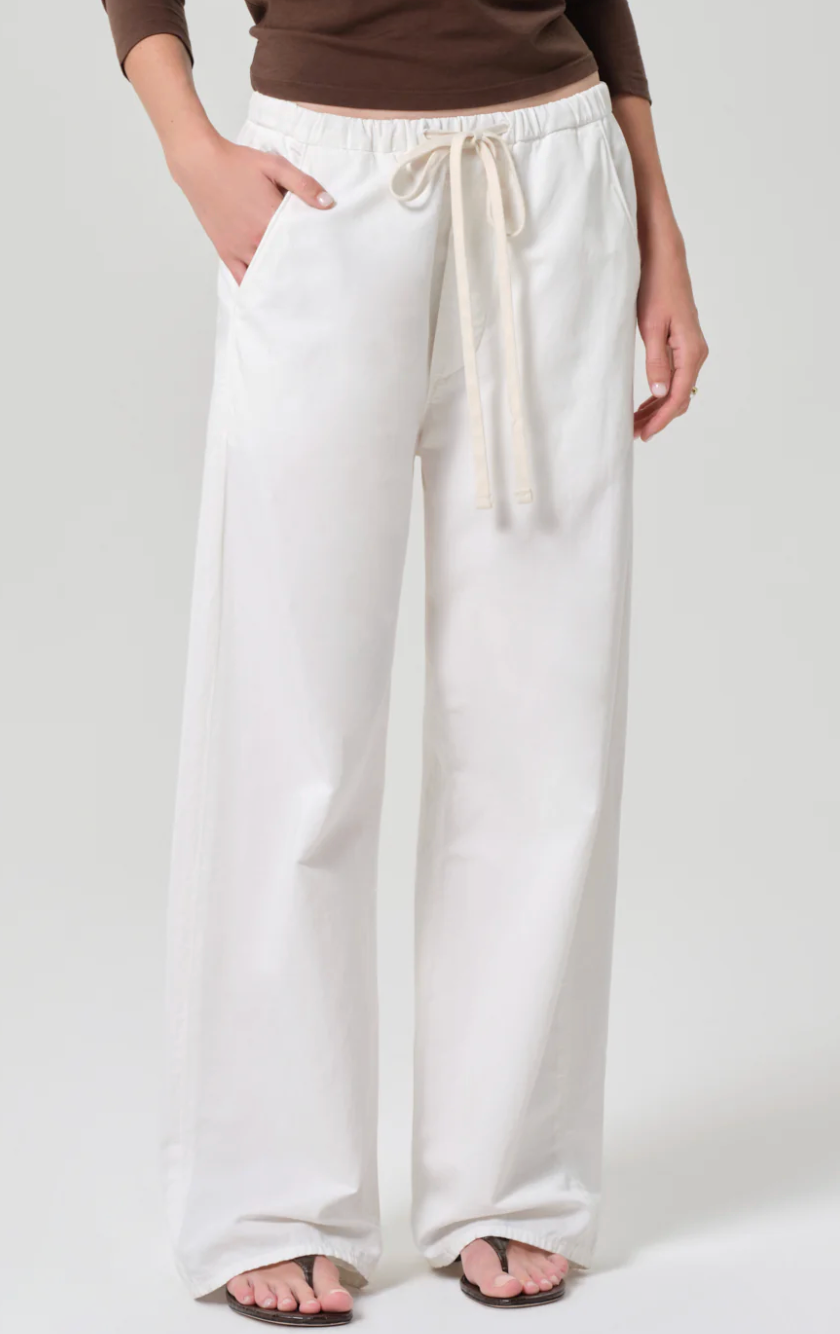 Citizens of Humanity :: Aurora Pull On Pant, Cream