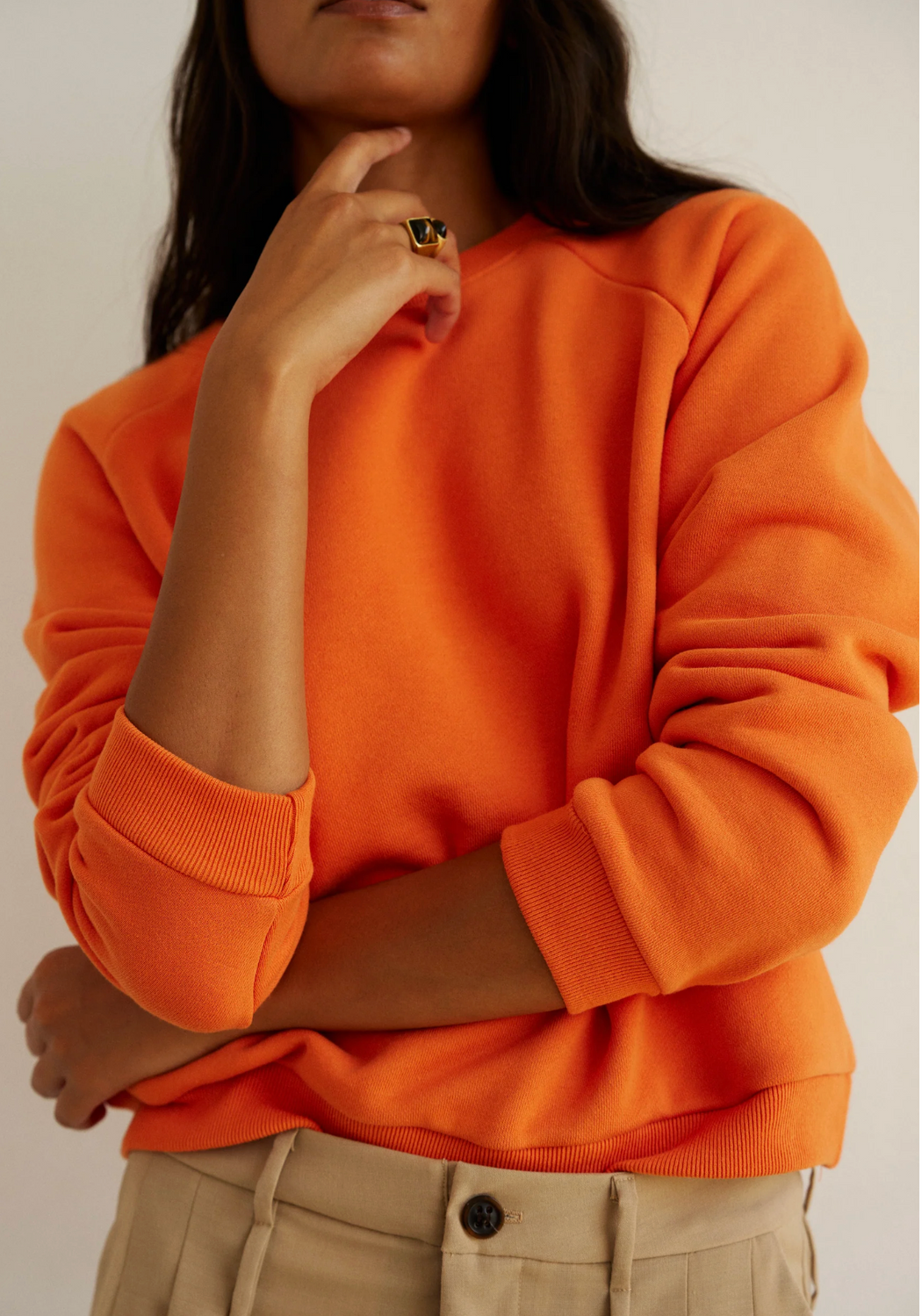 Jamie Haller :: The Daily Sweatshirt, Orange