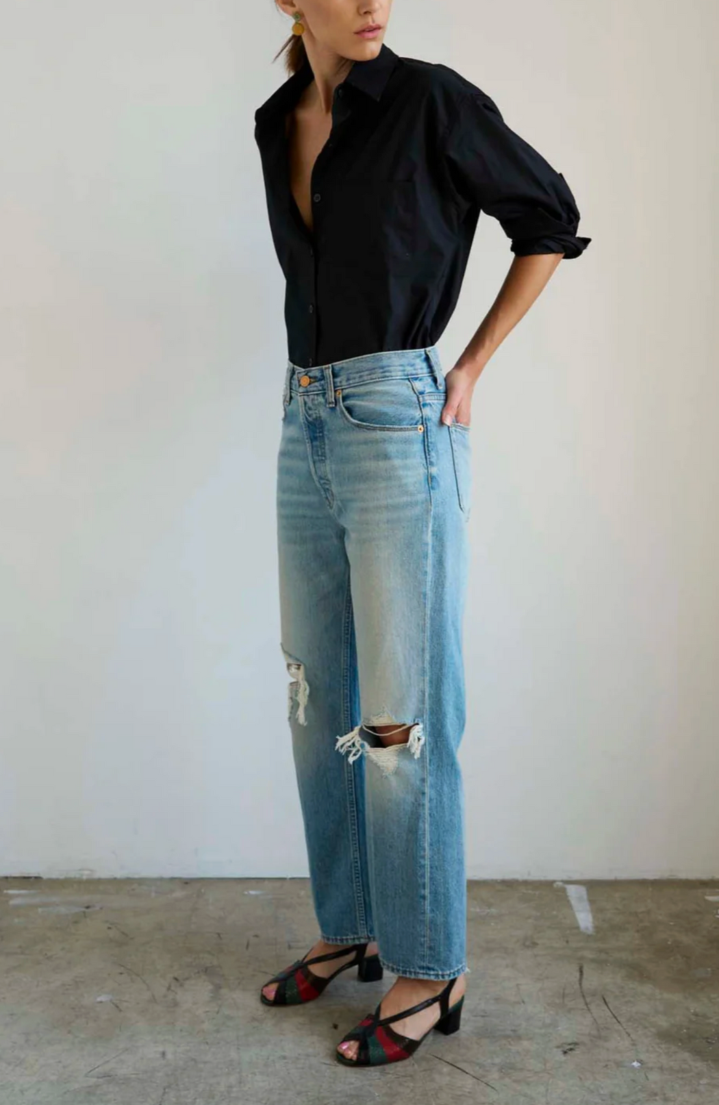Jamie Haller :: The Slouch Jean, Merced Indigo