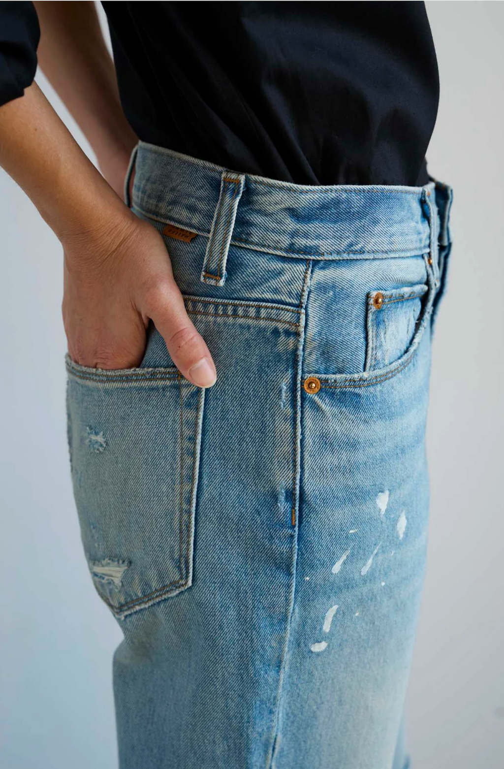 Jamie Haller :: The Slouch Jean, Merced Indigo