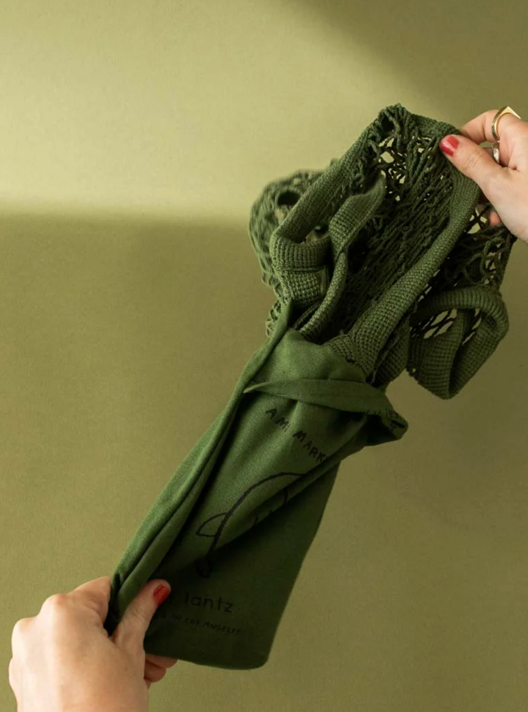 Graf Lantz - Ami Cotton Net Market Tote