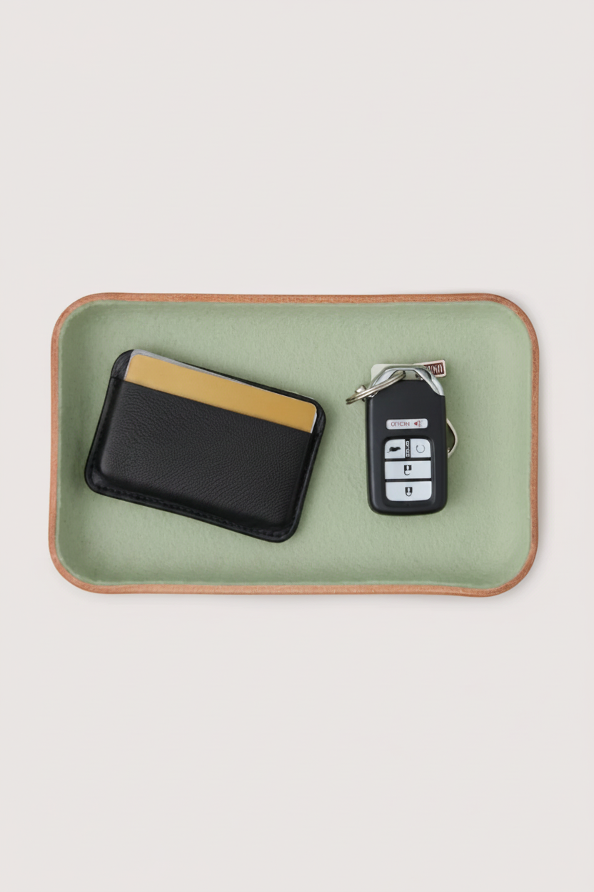 Graf Lantz :: Small Catchall Leather/Felt Lined