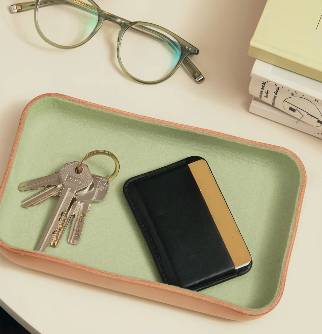 Graf Lantz :: Small Catchall Leather/Felt Lined