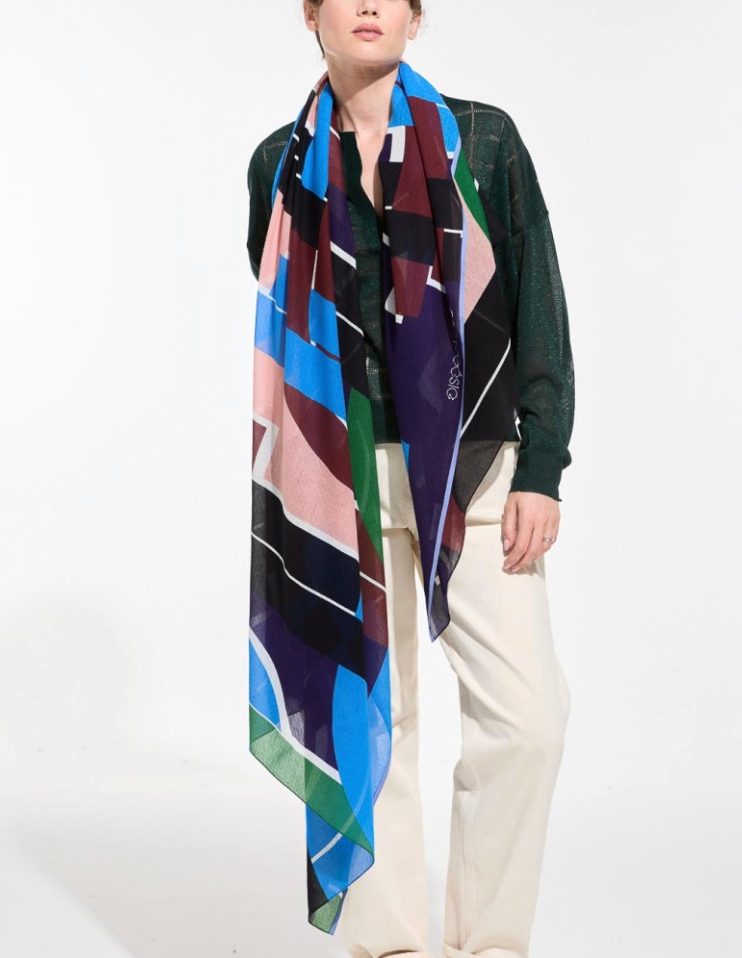 Mapoesie :: Teal Le Bal Scarf
