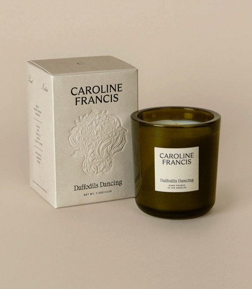 Caroline Francis :: Candle, Daffodils Dancing