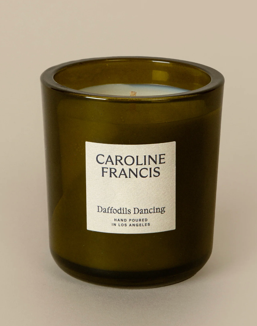 Caroline Francis :: Candle, Daffodils Dancing