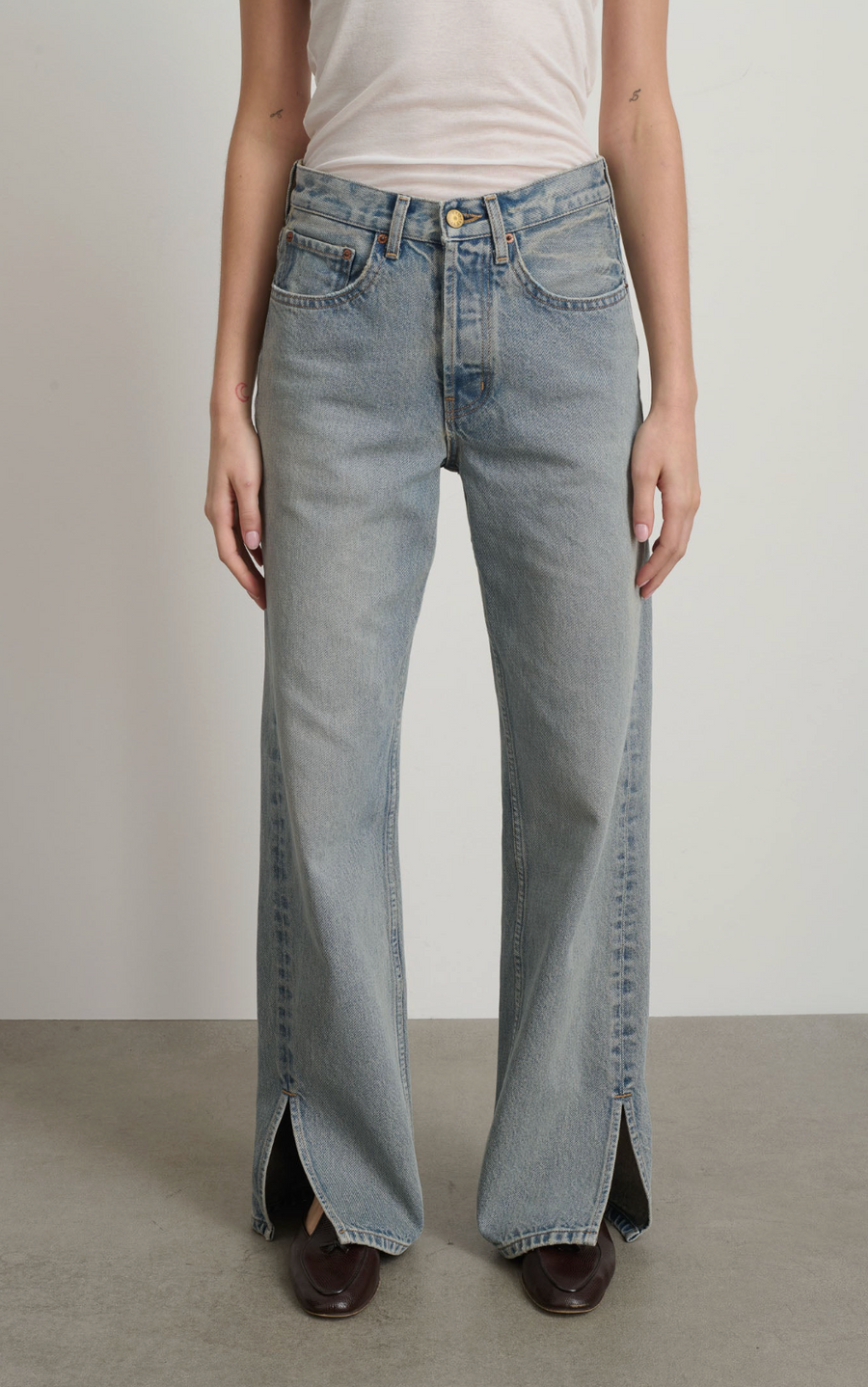B Sides :: Charlot Split Hem Jean