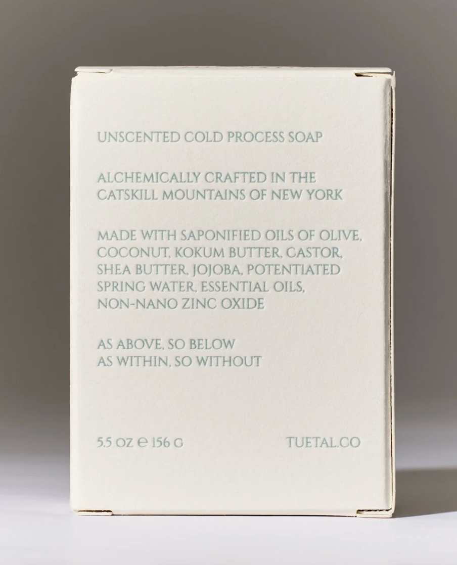 TU-ET-AL :: Selenite Bar Soap, w/ non-nano Zinc Oxide
