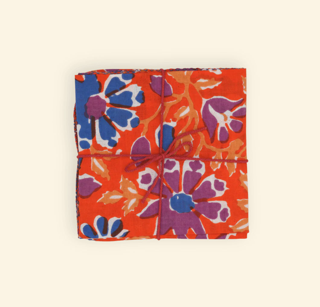 Suzette :: Napkins Big Floral, Set of 4