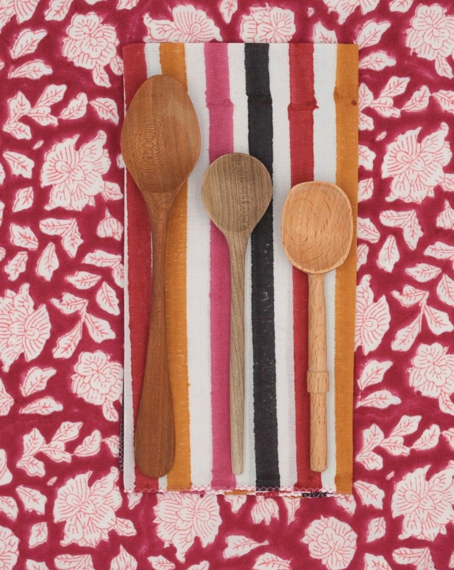 Suzette :: Napkins Summer Stripe, Set of 4