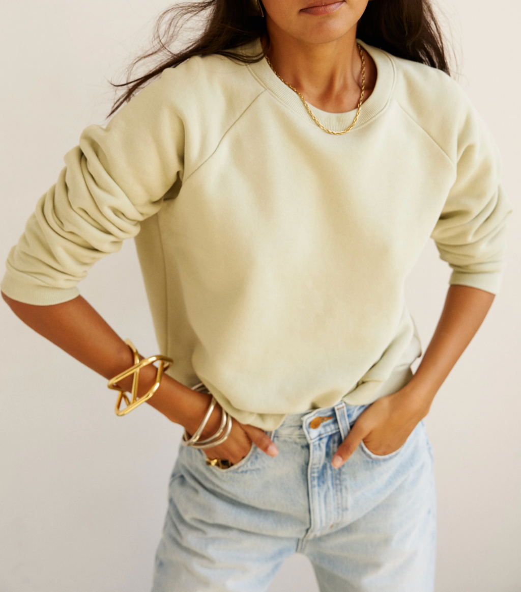 Jamie Haller :: The Daily Sweatshirt, Pistachio