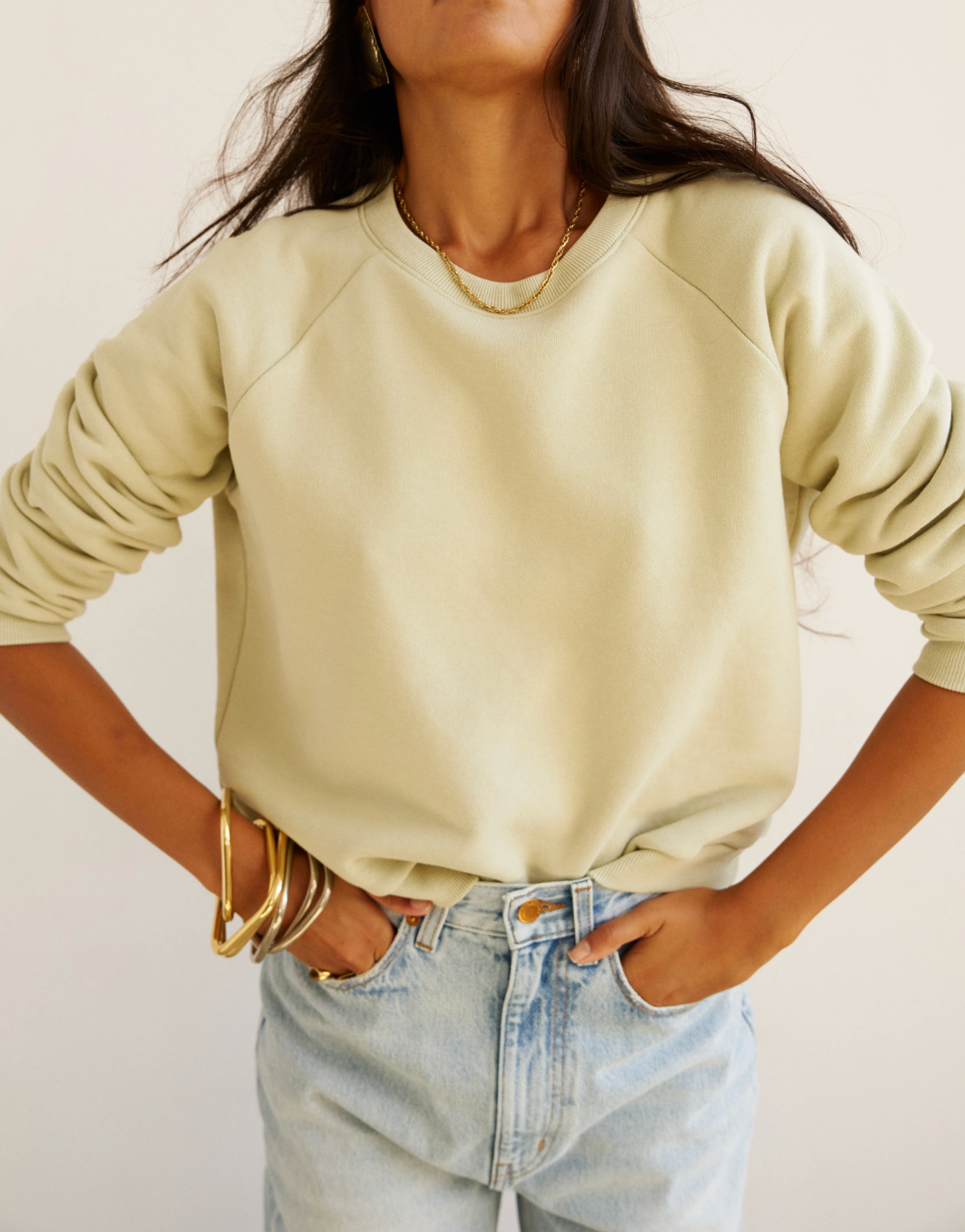 Jamie Haller :: The Daily Sweatshirt, Pistachio