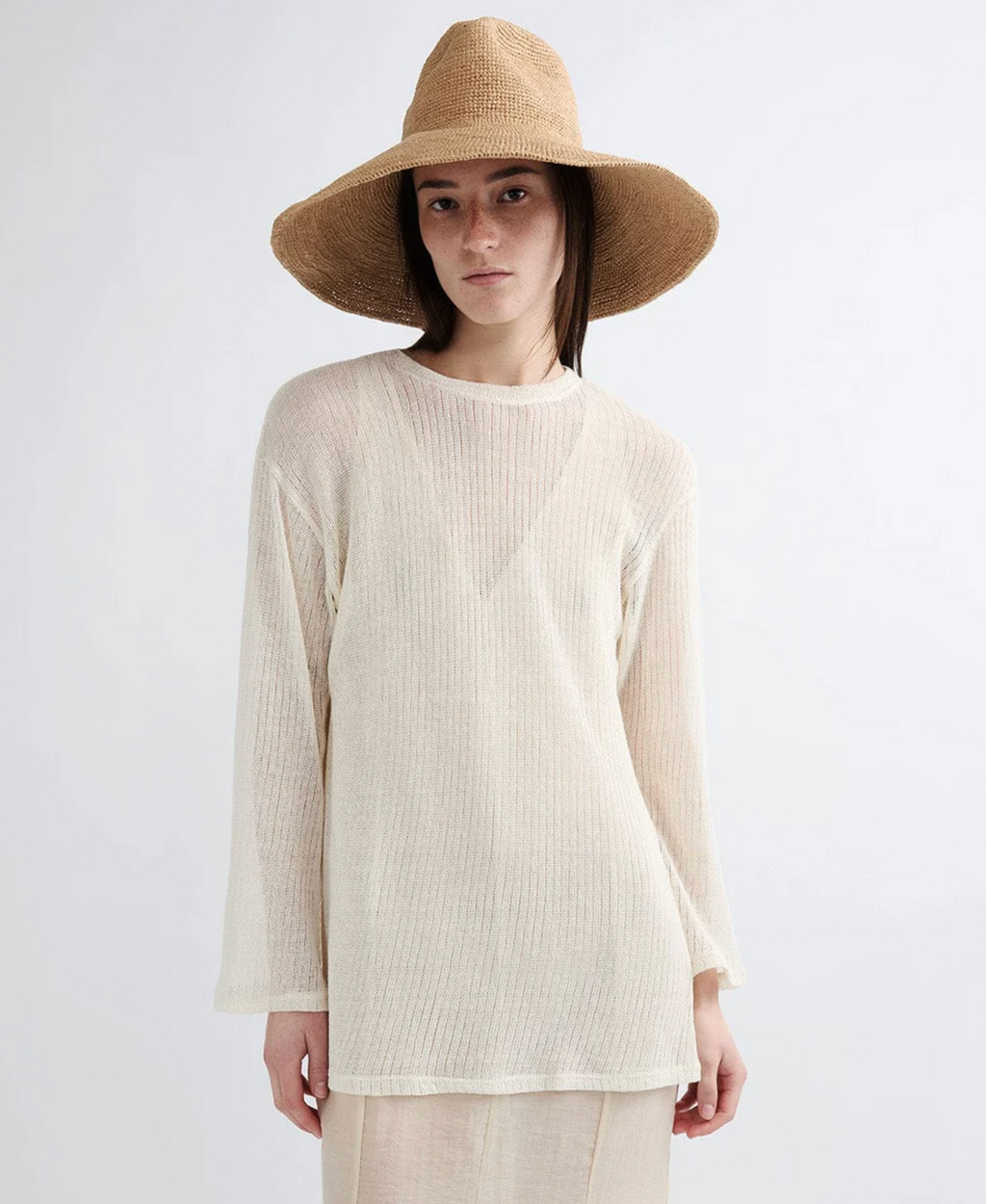 Janessa Leone :: Waverly Hat, Sand