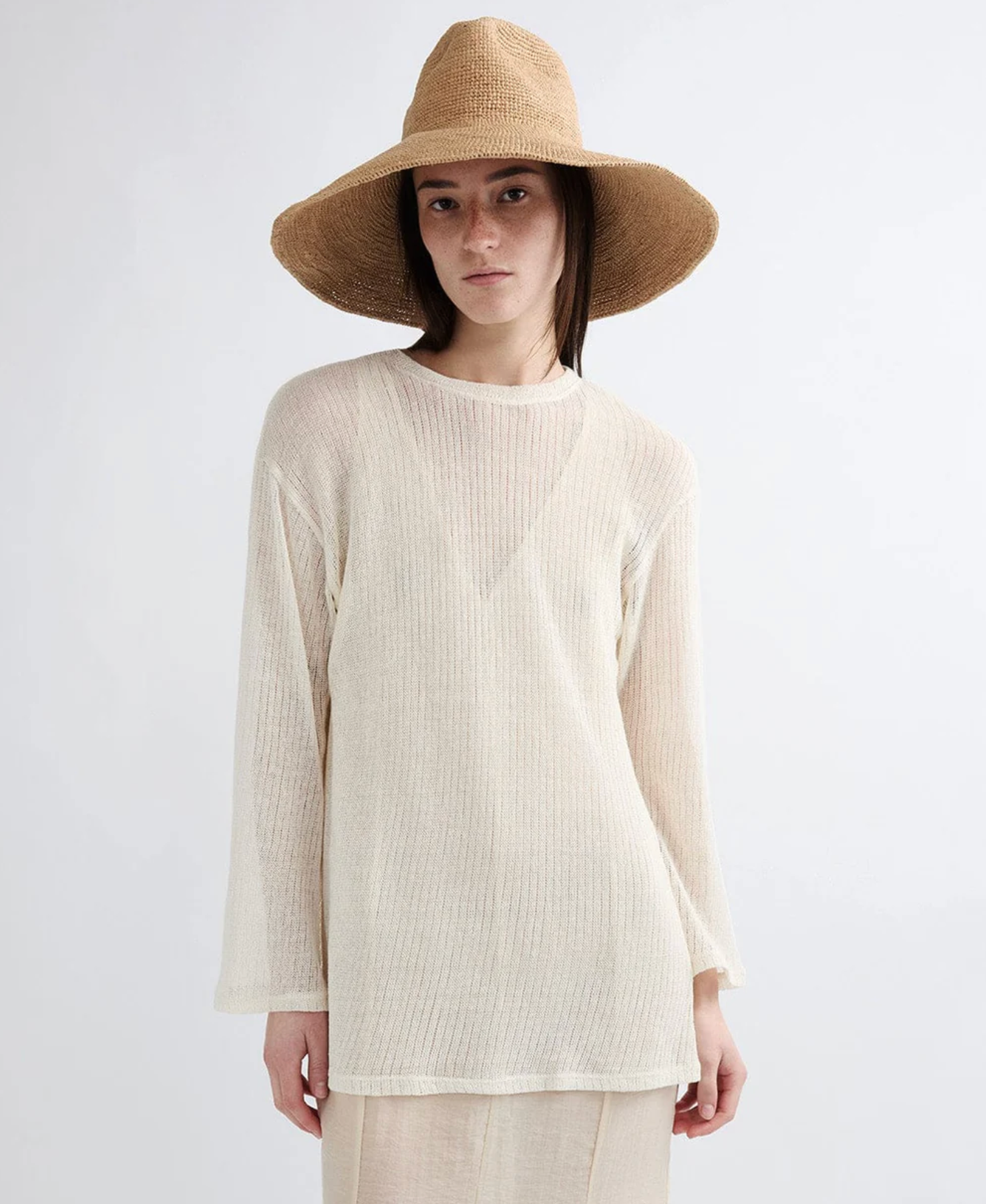 Janessa Leone :: Waverly Hat, Sand