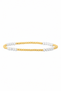 Karen Lazar :: 2mm Gold-Filled, 3mm Sterling Silver Bracelet