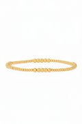 Karen Lazar :: 2 & 3mm Gold-Filled Pattern Bracelet