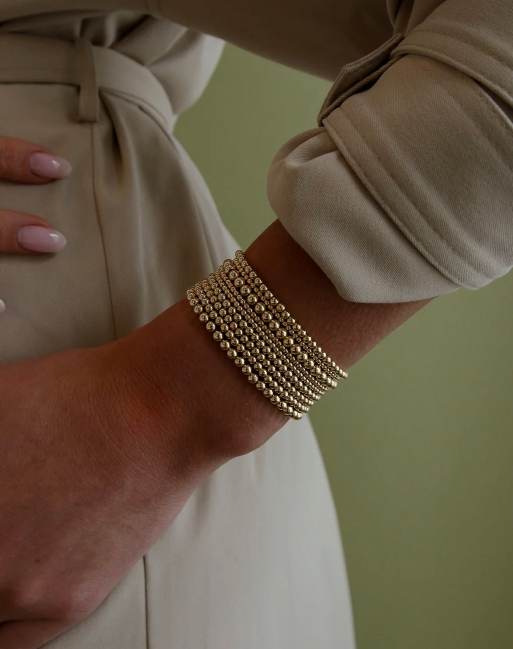 Karen Lazar :: 3mm Gold-Filled Signature Bracelet