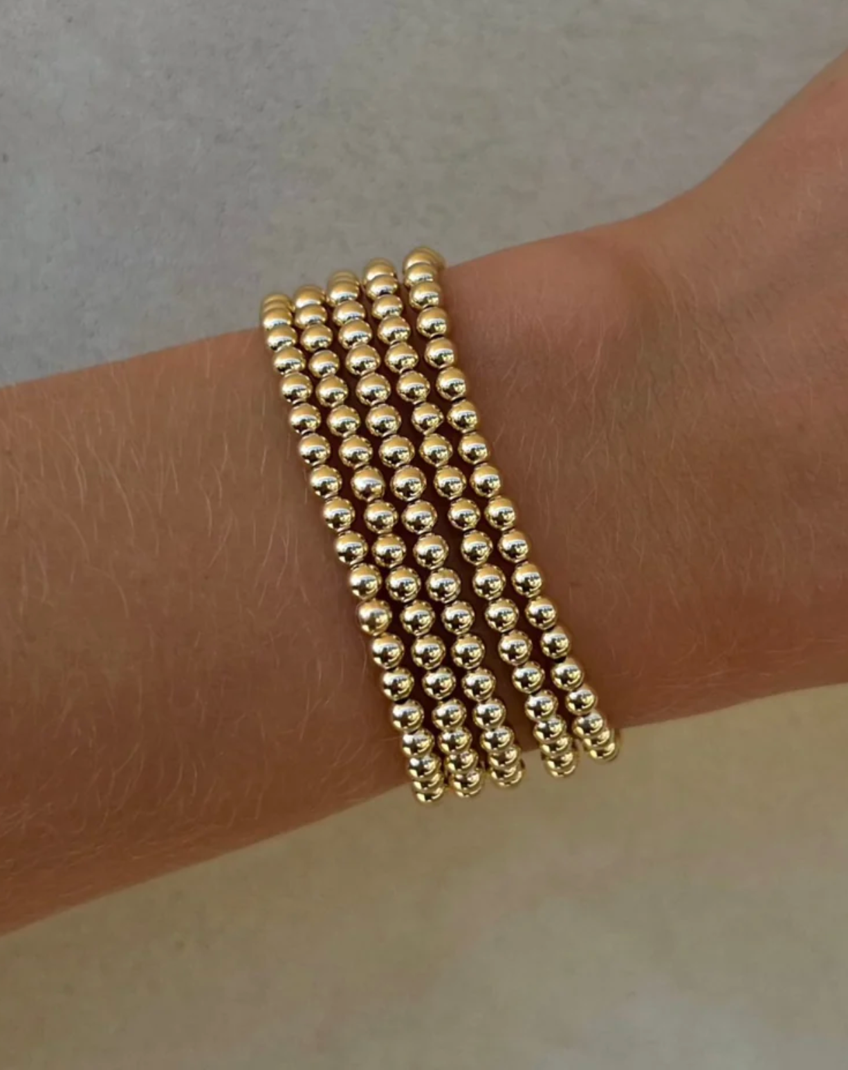 Karen Lazar :: 4mm Gold-Filled Signature Bracelet